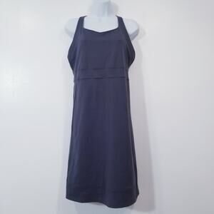 Toad & Co Women size Medium Gray Outdoor T-Back Dress